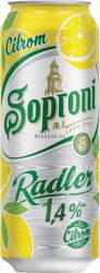 Soproni Radler Citrom 1,4% dobozos 0.5