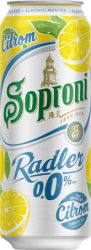 Soproni Radler Citrom alk.mentes dob. 0.5 (0%)