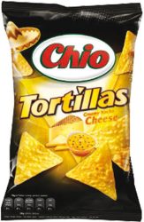 Chio Tortilla Nacho Sajtos chips 125 g  10/#