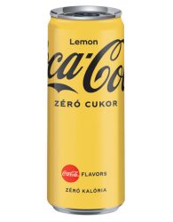 Coca-Cola Zero Lemon 0.33l dob.     24/#