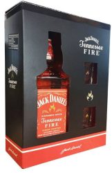Jack Daniel's Fire 0.7  (35%) + 2 pohár