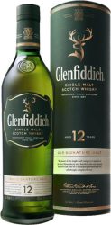 Glenfiddich 12 years  Whisky + DD. 0,7l 40%