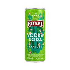 Royal Vodka Soda Kaktusz 0,25l (4,5%) 6/# DRS Royal Vodka Soda Kaktusz 0,25l (4,5%) 6/# DRS