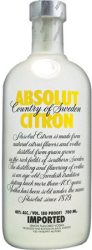 Absolut Citrom vodka 0.7 (40%) DRS Absolut Citrom vodka 0.7 (40%) DRS