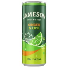 Jameson Ginger&Lime 0,25l (5%) 12/# DRS Jameson Ginger&Lime 0,25l (5%) 12/# DRS
