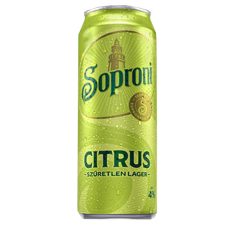 Soproni Szűretlen Citrus Lager dob. 0.5 4% DRS Soproni Szűretlen Citrus Lager dob. 0.5 4% DRS