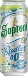 Soproni Bodza-Citrom 0,0% alk.m. dob. 0.5 DRS Soproni Bodza-Citrom 0,0% alk.m. dob. 0.5 DRS
