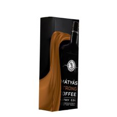 Mátyás Strong Coffee likőr 37% 0,5 dísz üv. DD. Mátyás Strong Coffee likőr 37% 0,5 dísz üv. DD.