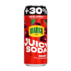 Márka Juicy Soda Meggy 0,33l dob. 24/# DRS Márka Juicy Soda Meggy 0,33l dob. 24/# DRS