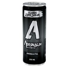 Adrenalin Classic ZERO Energy Drink 0.25 24/# DRS Adrenalin Classic ZERO Energy Drink 0.25 24/# DRS