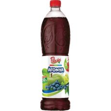 Pölöskei Áfonya ízű Gyüm.Szörp 50% 1.0 PET 6/# DRS