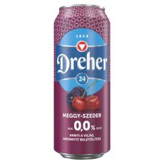 Dreher 24 Alk.mentes Meggy-Szeder dob. sör 0.5 DRS Dreher 24 Alk.mentes Meggy-Szeder dob. sör 0.5 DRS