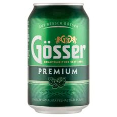 Gösser Premium dobozos 0.33 DRS