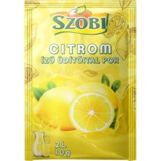 Szobi Citrom ízű Üdítőitalpor 10g 26/# Szobi Citrom ízű Üdítőitalpor 10g 26/#