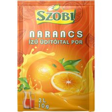 Szobi Narancs ízű Üdítőitalpor 10g 26/# Szobi Narancs ízű Üdítőitalpor 10g 26/#
