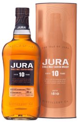 Isle of Jura 10 years S.Malt Whisky DD. 0,7 40% Isle of Jura 10 years S.Malt Whisky DD. 0,7 40%